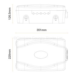 Masterplug IP54 Outdoor Weatherproof Box