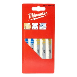 Milwaukee Jigsaw Blade Set 5 Piece