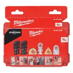 Milwaukee Starlock Multitool Renovation Set 8 Piece