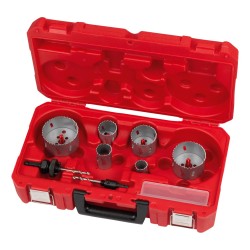 Milwaukee Bi Metal Holesaw Set 10 Piece