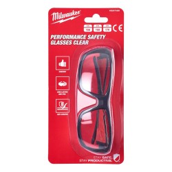 Milwaukee Performance Safety Glasses Clear