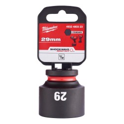 Milwaukee Shockwave 1/2" Short Socket