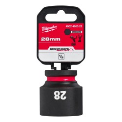 Milwaukee Shockwave 1/2" Short Socket