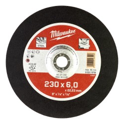 Milwaukee Pro+ Grinding Disk 230 x 6.0 Metal