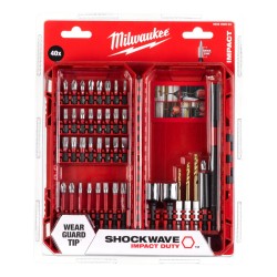 Milwaukee Impact Drill & Drive Set 40 Piece