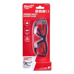 Milwaukee Premium Safety Glasses Clear