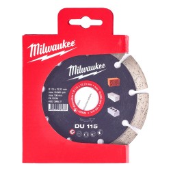 Milwaukee Diamond Blade Disk DU 115mm