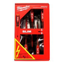 Milwaukee VDE Screwdriver Set Slim 5 Piece