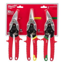 Milwaukee Metal Snips 3 PCS