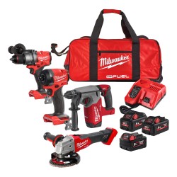 Milwaukee Power Tool Set M18FPP4H3-553B