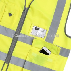 Warrior High Visibility Executive Waistcoat