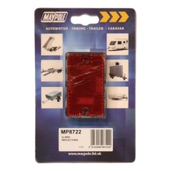 Maypole Reflectors Red 2 Pack