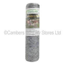 Galvanised Wire Netting 600 x 50 x 1mm x 50m