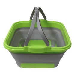 Brunner Cleo Fold-Away Wash Basket Bucket 13 Litre