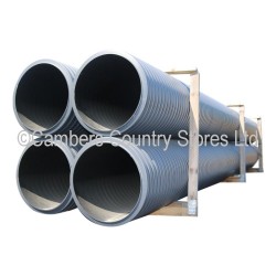 N Drain Twin Wall Pipe Unperforated