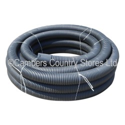 Drain Pipe Coil Unperforated Black