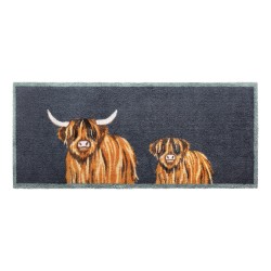 HugRug Country Mat Highland Cow