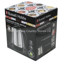 Russell Hobbs Adventure Kettle Brushed 1.7 Litre 3kw