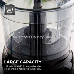 Tower Food Processor Mixer & Blender 750w