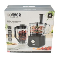 Tower Food Processor Mixer & Blender 750w