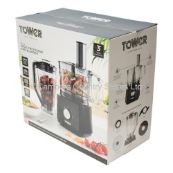 Tower Food Processor Mixer & Blender 750w