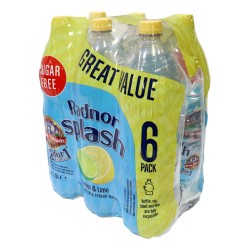 Radnor Hills Splash 6 x 1.5 Litre Lemon & Lime