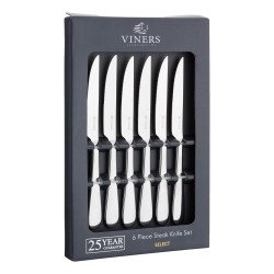 Viners Steak Knife Set 6 Piece