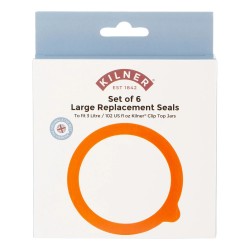 Kilner Replacement Seals Large 6 Pack