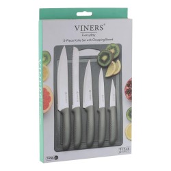 Viners Everyday Knife & Board Set 5 Piece