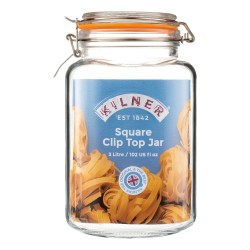 Kilner Clip Top Jar Square