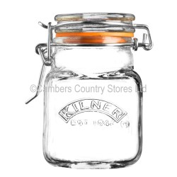 Kilner Clip Top Spice Jar Square 70ml