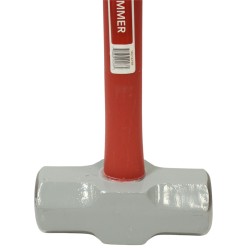 Red Gorilla Sledge Hammer Fibreglass Handle 14lb 32"