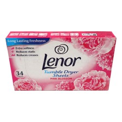 Lenor Tumble Dryer Sheets Pink Blossom 34 Pack