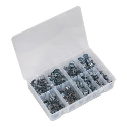 Sealey Mini Hose Clip Assortment 100 Pieces