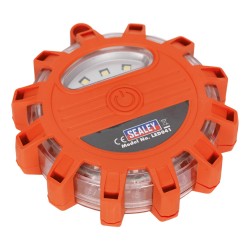 Sealey LED Beacon Warning Light Battery Operated