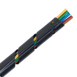Sealey Cable Sleeving Spiral Wrap 14-18mm 10m