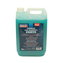 Sealey Car Shampoo With Wax Premium 5 Litre