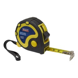 Sealey Rubber Tape Measure 3m / 10ft