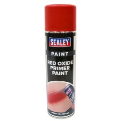 Sealey Red Oxide Primer Spray Paint 500ml