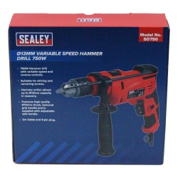 Sealey 230v Hammer Drill Variable Speed 13mm