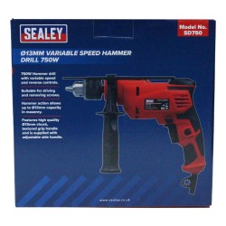 Sealey 230v Hammer Drill Variable Speed 13mm