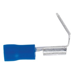 Sealey Terminals 100 Pack Piggy Back 6.3mm Blue