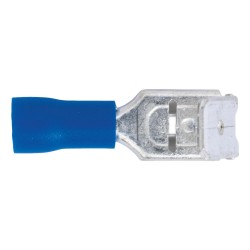 Sealey Terminals 100 Pack Piggy Back 6.3mm Blue