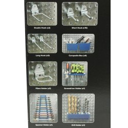 Sealey Tool Storage Wall Pegboard Kit