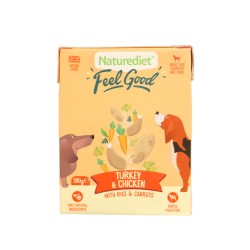 Naturediet Wet Adult Turkey & Chicken 390g