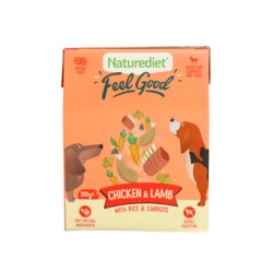Naturediet Wet Adult Chicken & Lamb 390g
