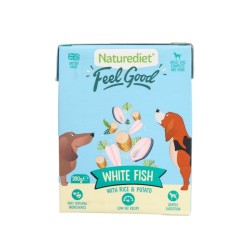 Naturediet Wet Adult White Fish 390g