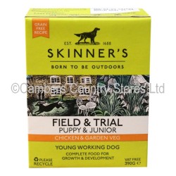 Skinners Field & Trial Wet Puppy Chicken & Veg 390g
