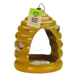 Chapelwood Ceramic Beehive Bird Feeder