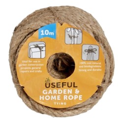 Smart Garden Natural Coir Rope 10m